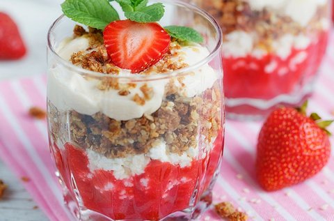 4 féle választható házi készítésű fagylaltkehely