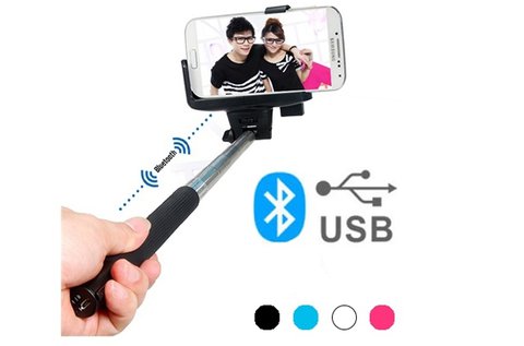 Bluetooth monopod selfie bot több színben