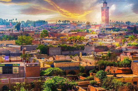 4 nap a varázslatos Marrakesh-ben repülővel