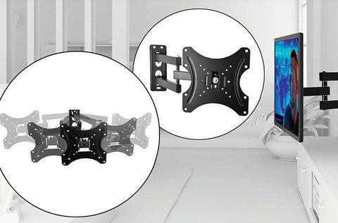 Falra rögzíthető kihajtható fali konzol TV-hez