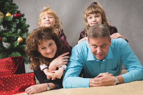 1 órás karácsonyi családi fotózás