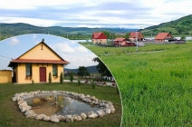 Tóparti üdülőtelkek a Vadna-Park területén, a  Bükk-hegység lábánál