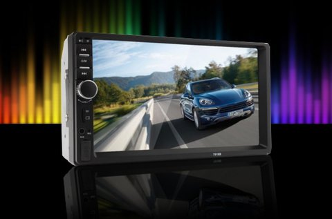 Bluetooth autórádió 7 colos LCD érintőkijelzővel