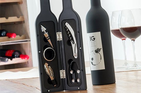 5 db-os Kitchen Sommelier boros készlet