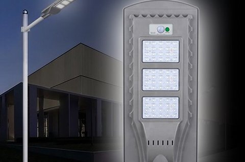 60 W-os napelemes kültéri LED reflektor