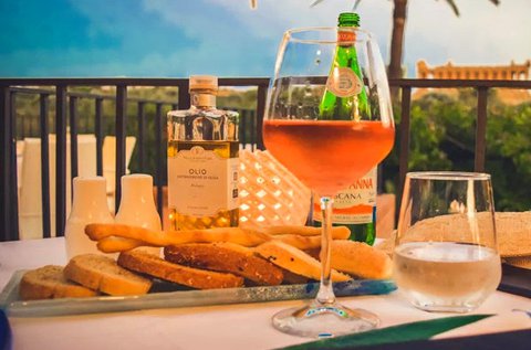 Szicíliai vacsora és főzőklub bor-, olívakóstolóval