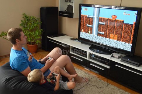 Retro videójáték konzol 620 játékkal