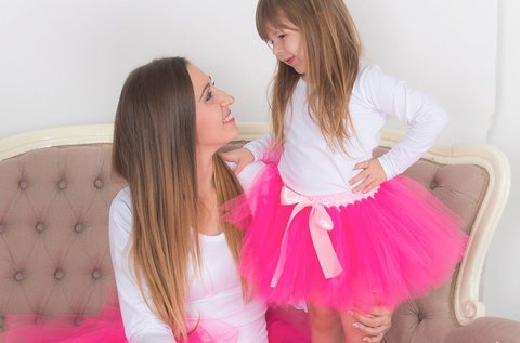 Anya-lánya stúdiófotózás anyák napjára