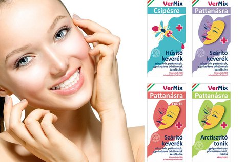 Vermix kozmetikumok természetes összetevőkből