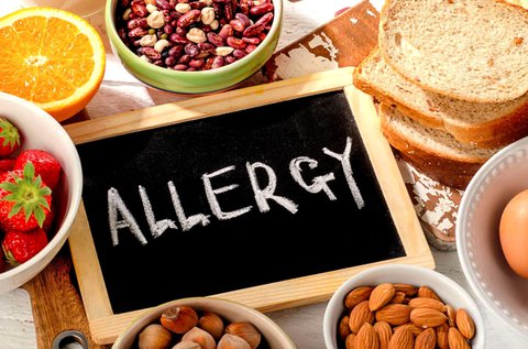 Étel- vagy vegyes allergia vizsgálat vérből, lelettel