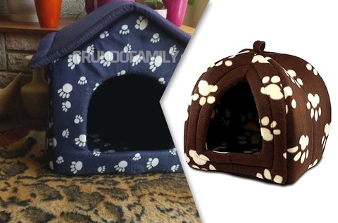 Pet Home kisállat kuckó barna színben