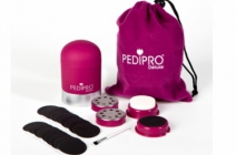Selymesen puha, sima talpak! Pedi Pro Deluxe lábápoló készülék 6 db csiszolókoronggal, tároló tasakkal és tisztítókefével