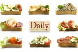 Amit csak megkívánsz... Válogass a Daily Sandwich kínálatából: több mint 30 féle szendvics, kávé, üdítők 1.000 Ft-ért